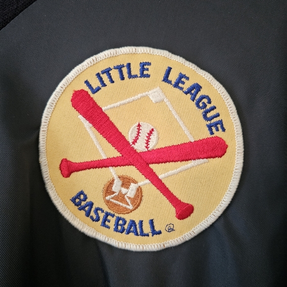 Vintage 90s Fechheimer UMPIRE Pullover LITTLE LEAGUE Baseball V-neck - Picture 4 of 8